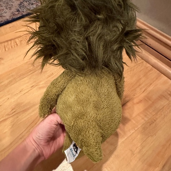 JELLYCAT Dennis Dino Dinosaur Snagglebaggle Green Plush Horns Stuffed Animal - Picture 2 of 3